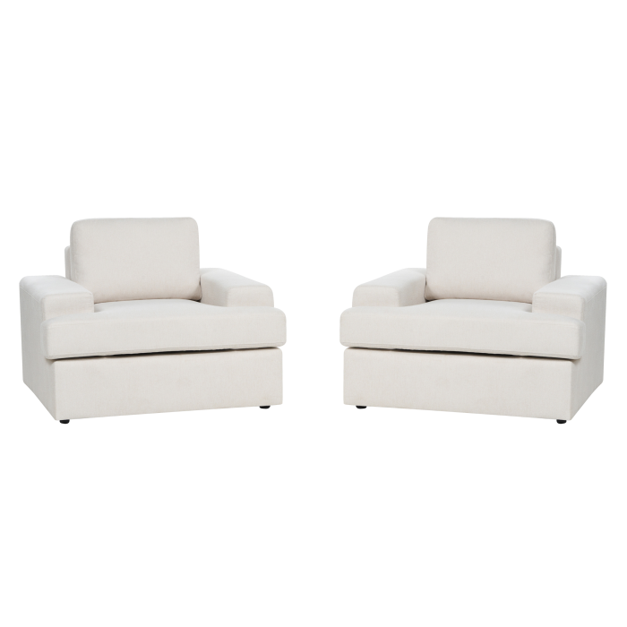 Set de 2 fotolii ALLA  Bej deschis [2]