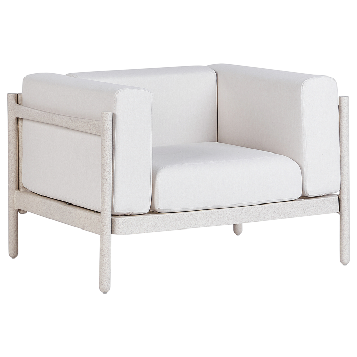 FERRETTI Garden Chair Set of 2 Light Beige [4]