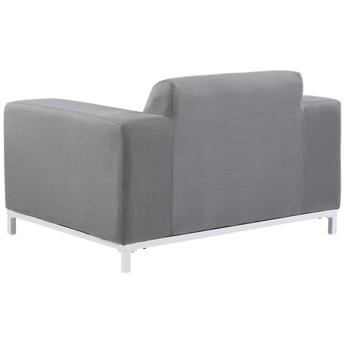 ROVIGO Garden Chair Set of 2 Grey [6]