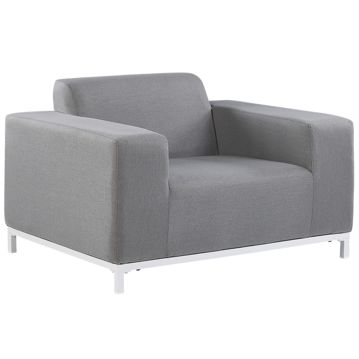 ROVIGO Garden Chair Set of 2 Grey [5]