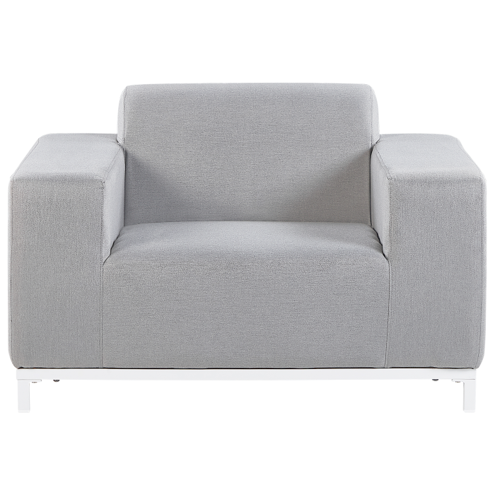 ROVIGO Garden Armchair Set of 2 Light Grey [5]