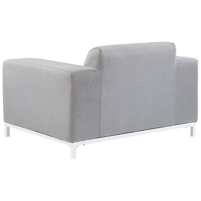 ROVIGO Garden Armchair Set of 2 Light Grey [6]