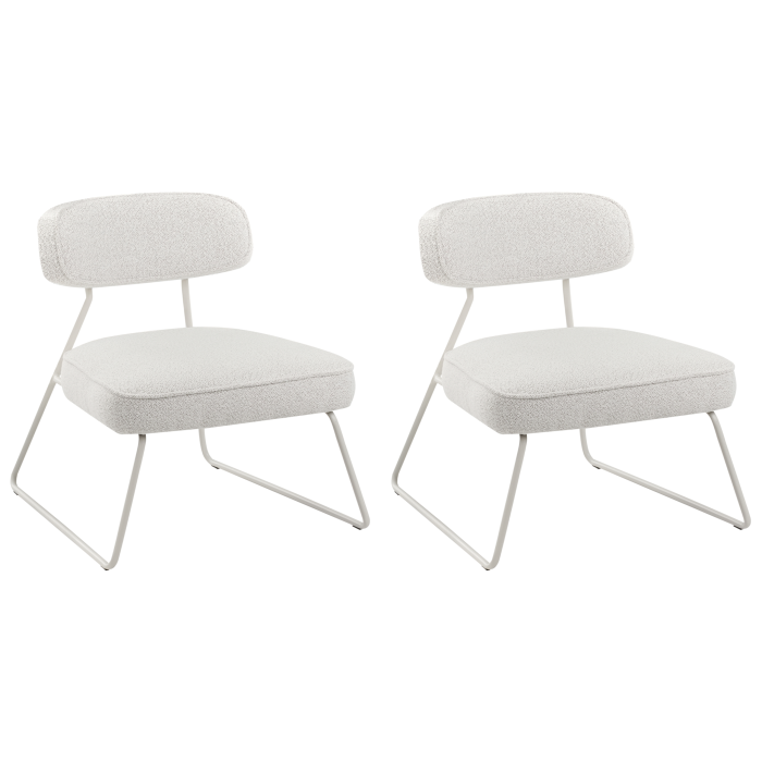 Set de 2 fotolii FROVI  Alb-murdar [4]