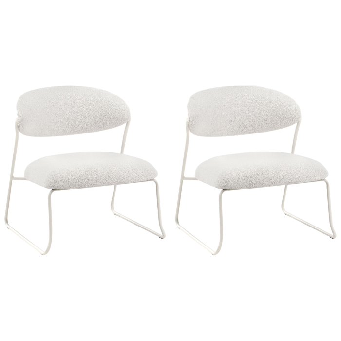 Set de 2 fotolii KOLSVA  Alb-murdar [4]