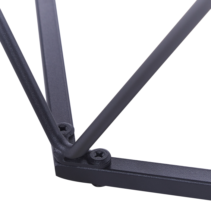 Set de 2 mese de cafea BRUNI Maro/Negru [7]