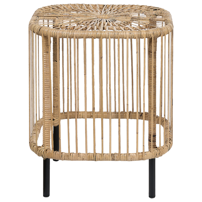 Set of 2 coffee tables CESENATICO Natural rattan [5]