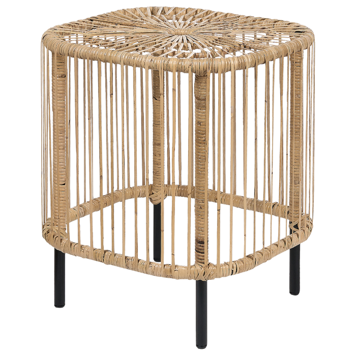 Set of 2 coffee tables CESENATICO Natural rattan [4]