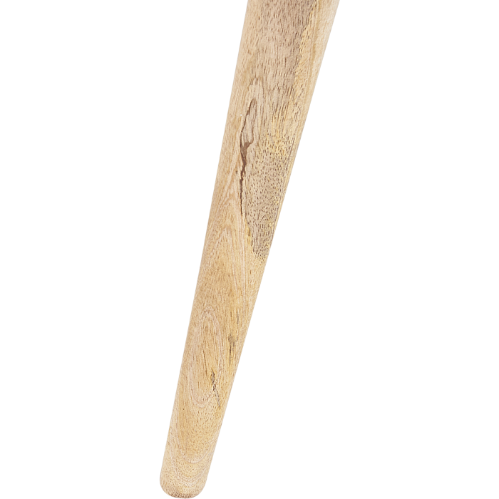 Set de 2 mese laterale SHARMA Lemn de mango Maro/Negru [7]