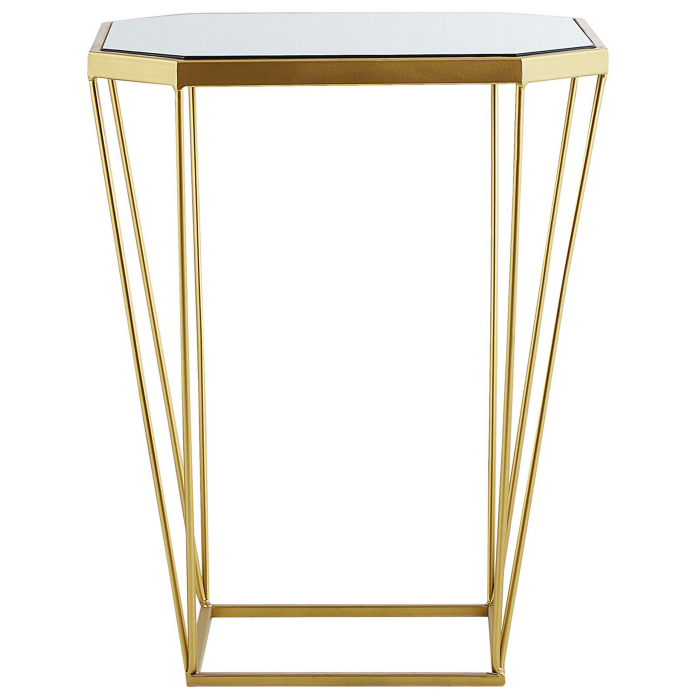 Set de 2 mese laterale SIERRA Sticlă Auriu [4]