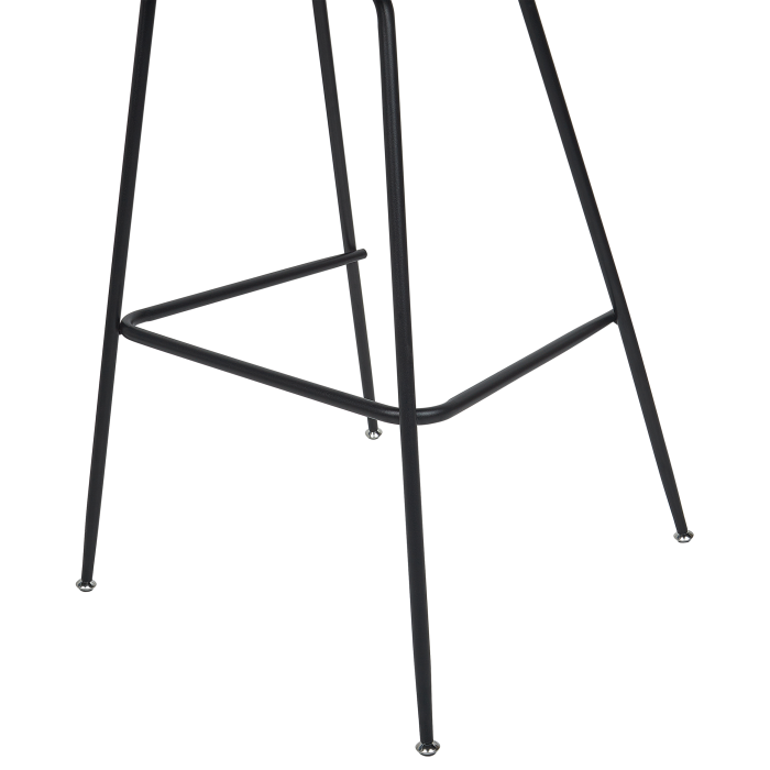 Set de 2 scaune de bar ARCOLA Catifea Taupe [8]