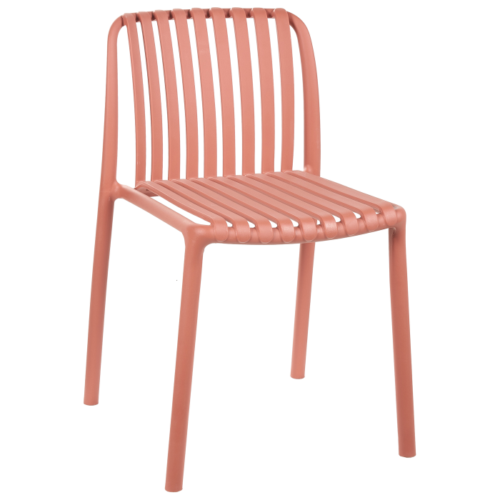 Set de 2 scaune de bar ARICCIA 2 în 1 Material sintetic Roșu deschis [7]