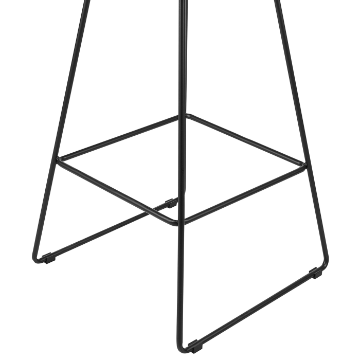 Set of 2 Bar Chairs BISBEE Metal Black [8]