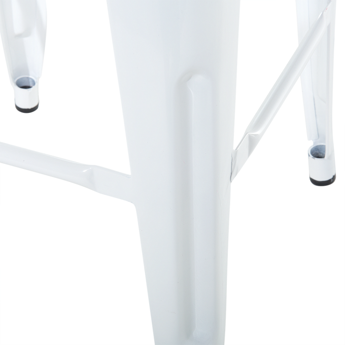 Set de 2 scaune de bar CABRILLO Metal Alb [7]