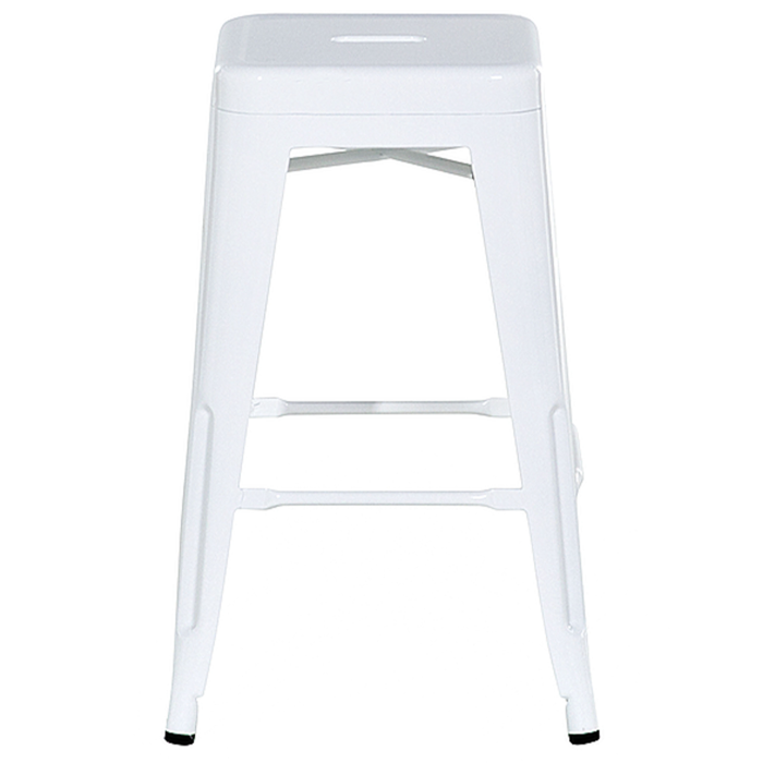 Set de 2 scaune de bar CABRILLO Metal Alb [5]