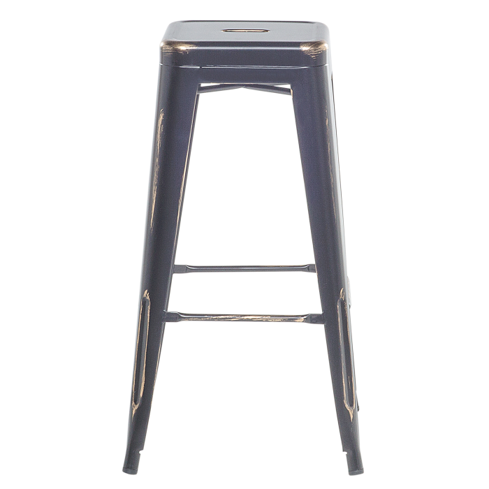 Set of 2 bar chairs CABRILLO Black Metal [5]