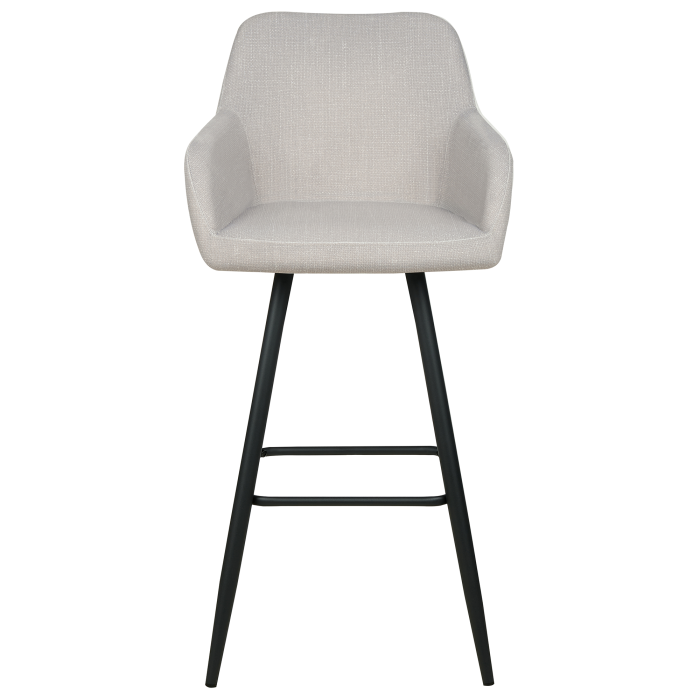 Set de 2 scaune de bar CASMALIA Catifea Taupe [5]