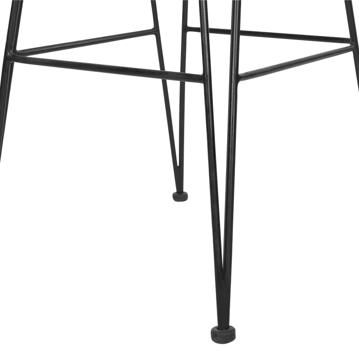 Set de 2 scaune de bar CASSITA Ratan Negru [9]