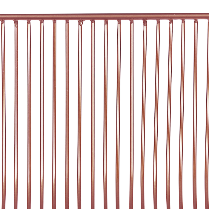 Set de 2 scaune de bar FREDONIA Metal Roz auriu [9]