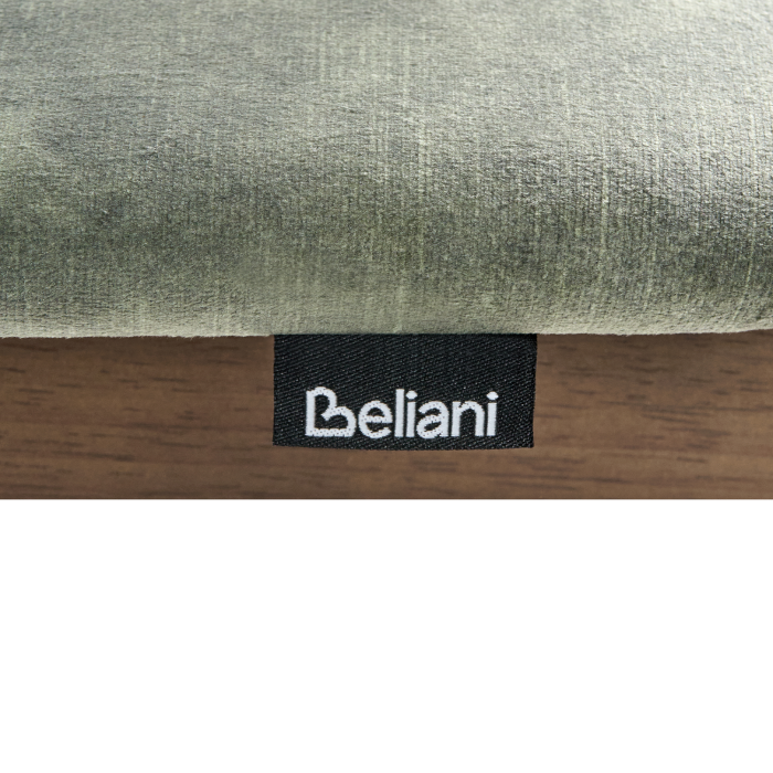 Set of 2 ISANTI Bar Stools Wood Dark Brown/Green [8]