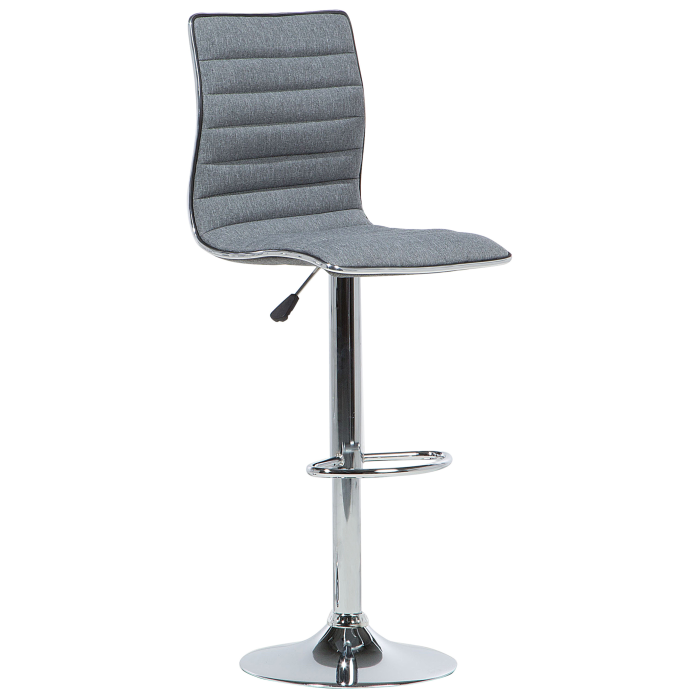 Set de 2 scaune de bar LUCERNE Pivotant Gri [4]