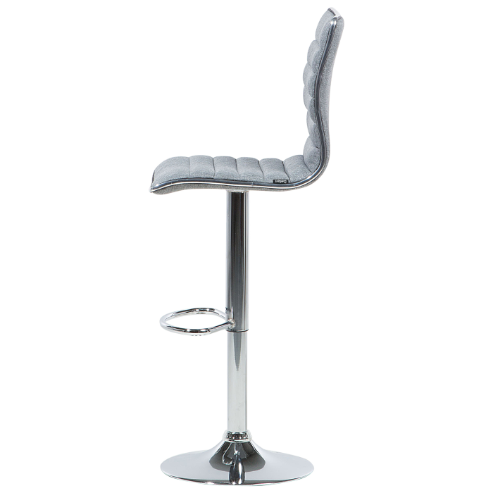 Set de 2 scaune de bar LUCERNE Pivotant Gri [6]