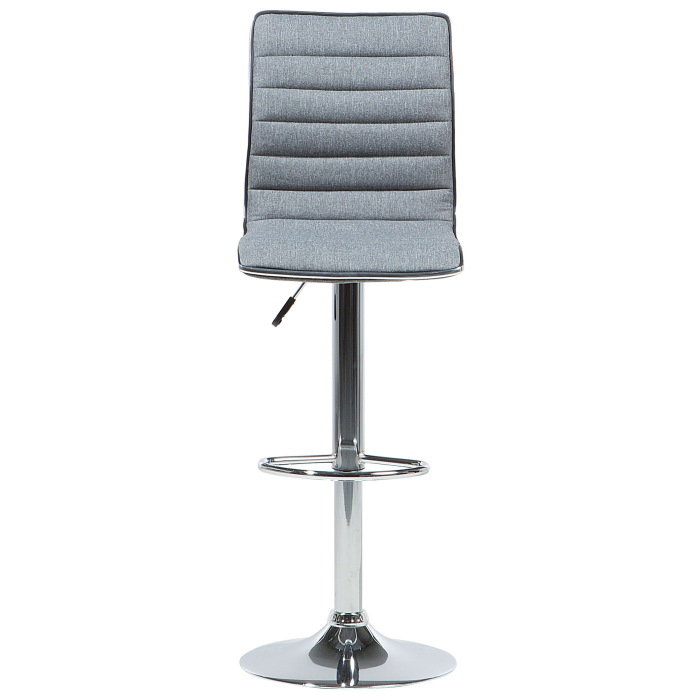 Set de 2 scaune de bar LUCERNE Pivotant Gri [5]