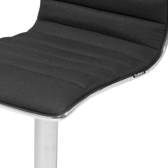 Set de 2 scaune de bar LUCERNE Pivotant Negru [9]