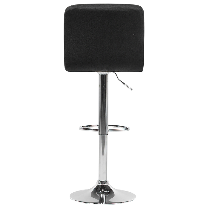 Set of 2 bar stools MARION Swivel Black [7]