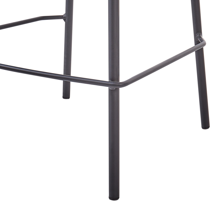 Set de 2 scaune de bar MAYETTA Ratan Negru [8]