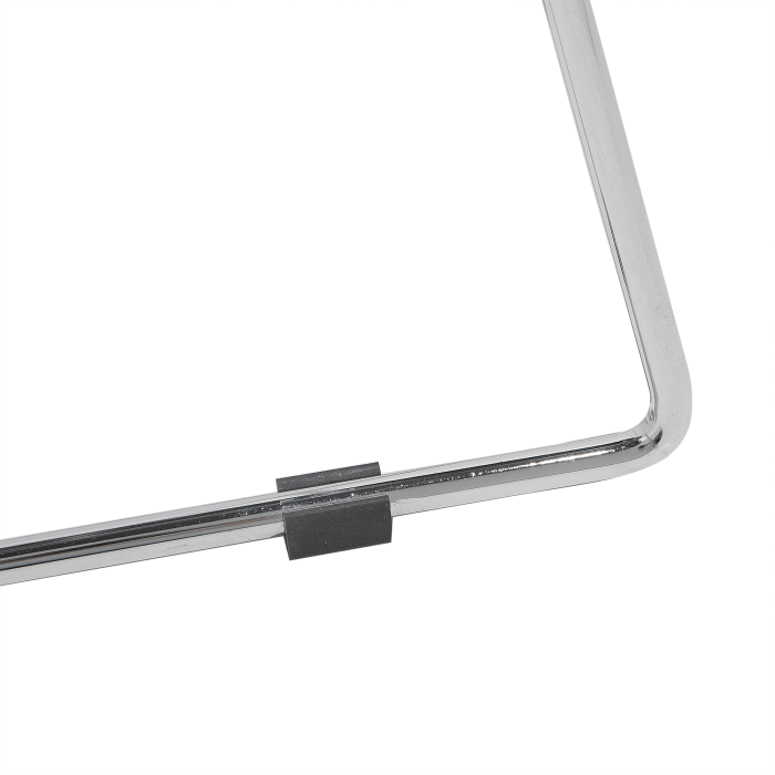 Set de 2 scaune de bar PRESTON Metal Argintiu [11]