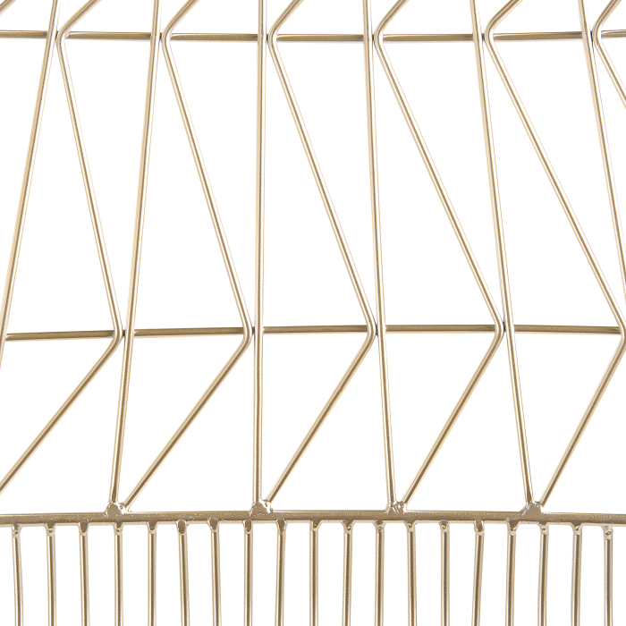 Set of 2 Bar Stools PRESTON Metal Gold [9]