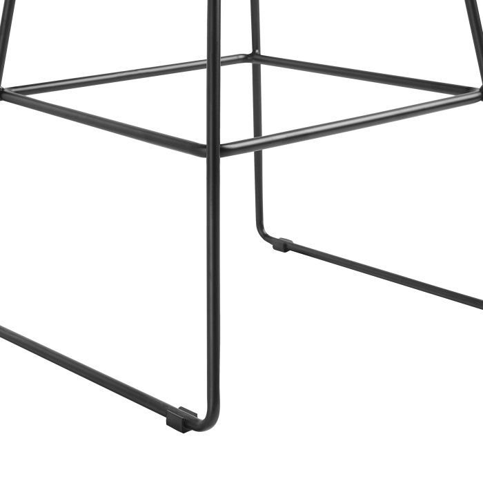 Set of 2 bar chairs PRESTON Metal Black [9]