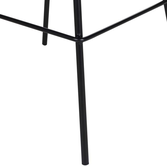 Set of 2 SIBLEY Bar Stools Black [8]