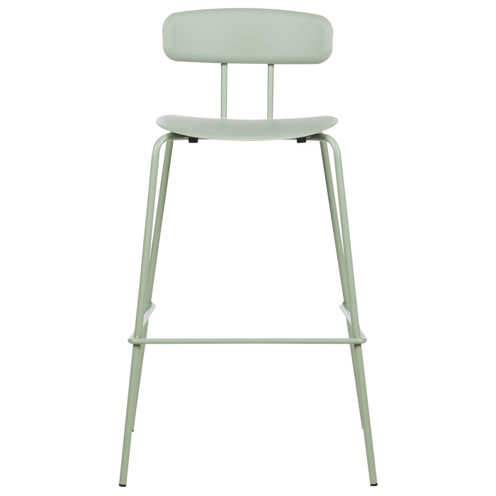 Set of 2 bar stools SIBLEY Light Green [5]
