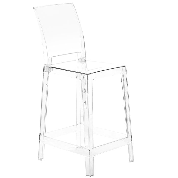 Set de 2 scaune de bar WELLINGTON Transparent [4]