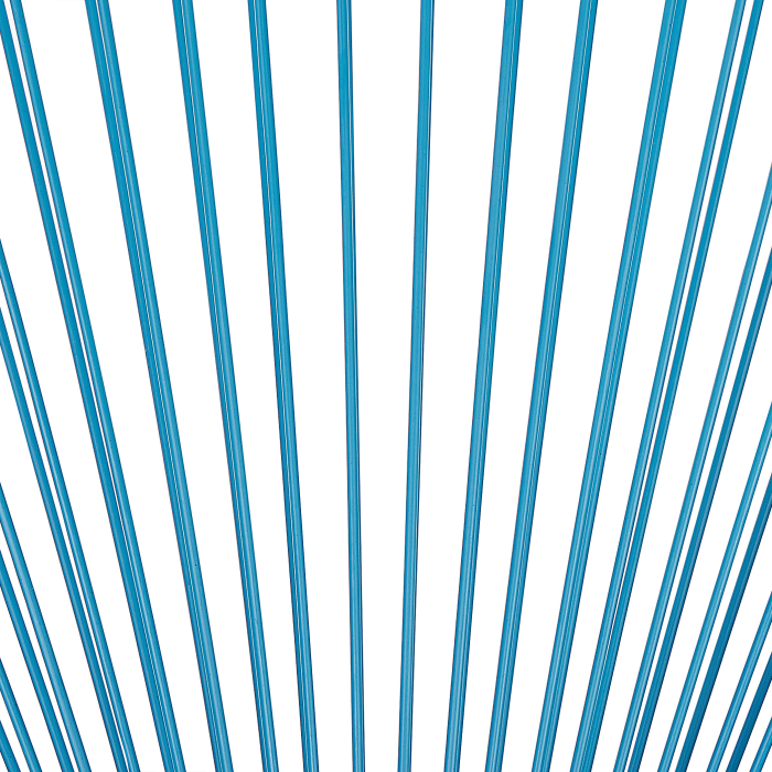 Set de 2 scaune de grădină ACAPULCO II Ratan sintetic Albastru [9]