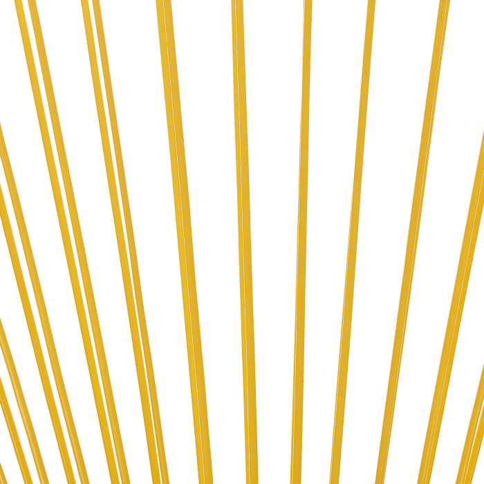 Set of 2 garden chairs ACAPULCO II synthetic rattan Yellow [8]