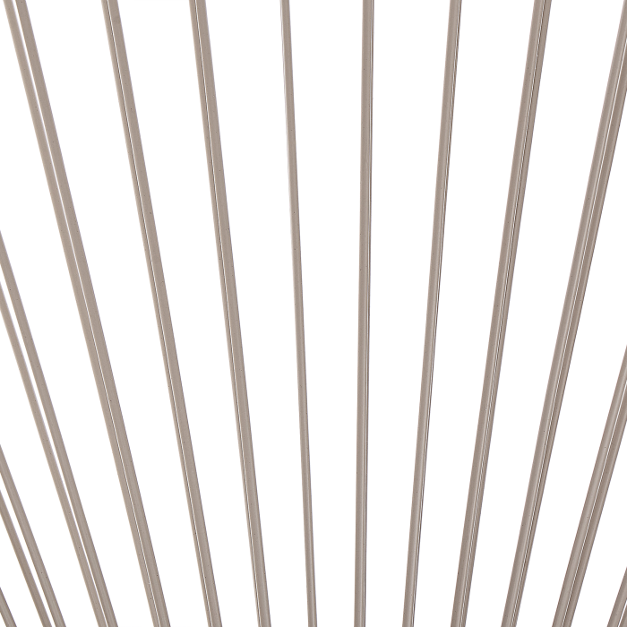 Set of 2 Garden Chairs ACAPULCO II Synthetic Rattan Light Grey [8]