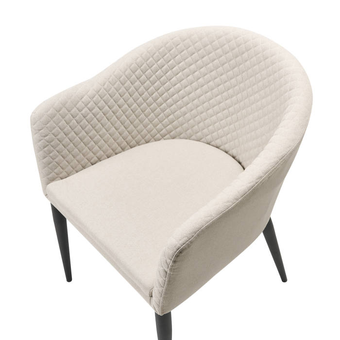 Set of 2 TULUNI Garden Chairs Beige [7]