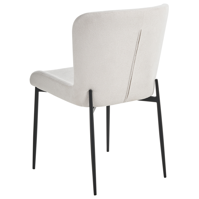 Set de 2 scaune dining ADA Alb-murdar [6]