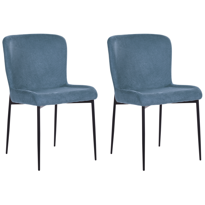 Set of 2 dining chairs ADA Blue [2]