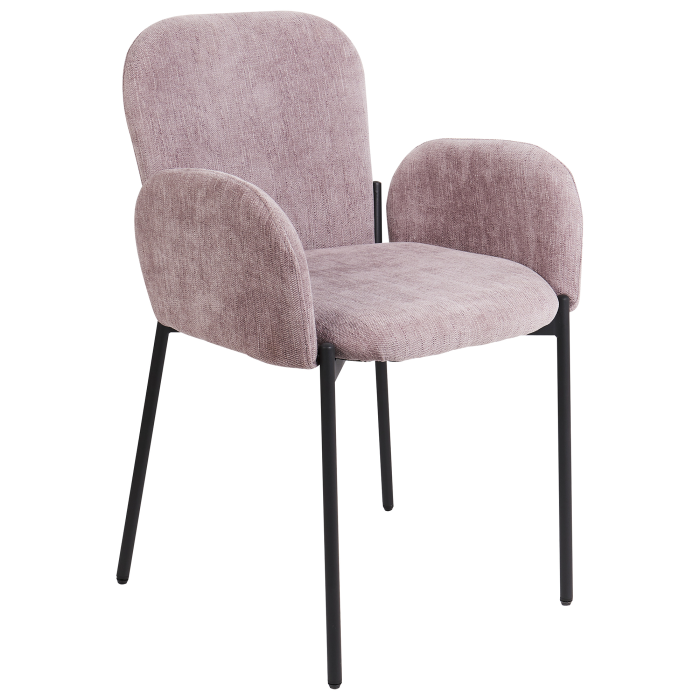 Set de 2 scaune dining ALBEE Roz [4]