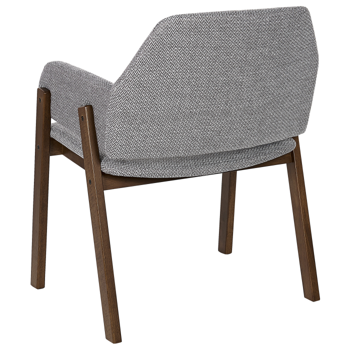 Set of 2 dining chairs ALBION Grey [6]