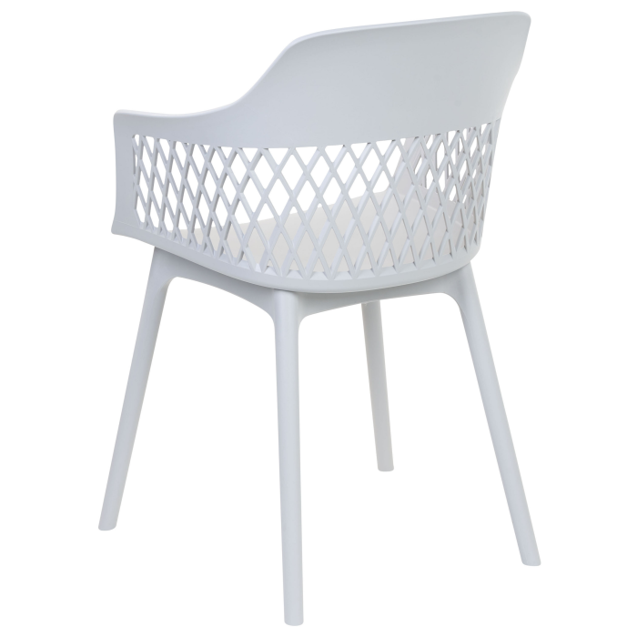 Set de 2 scaune dining ALMIRA Gri deschis [7]