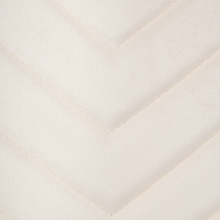 Set de 2 scaune dining ALTOONA Catifea Alb-murdar [9]