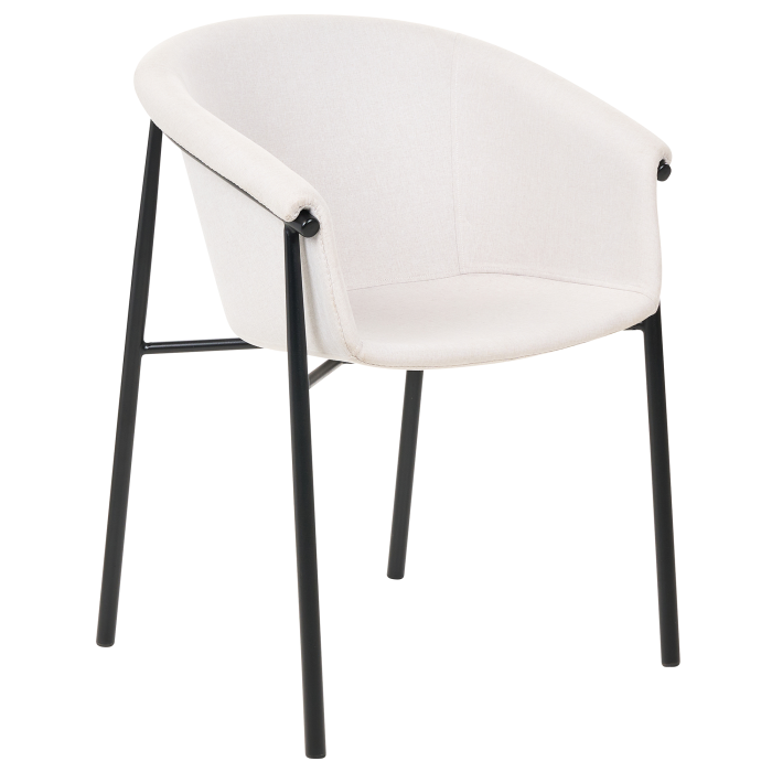 Set of 2 chairs Dining AMES Light Beige [4]