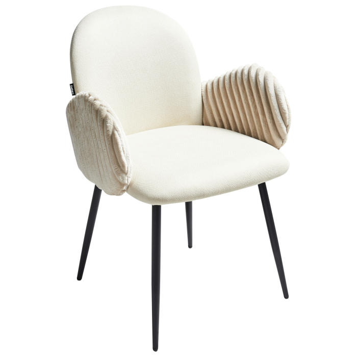 Set of 2 dining chairs AMITY Light Beige [4]