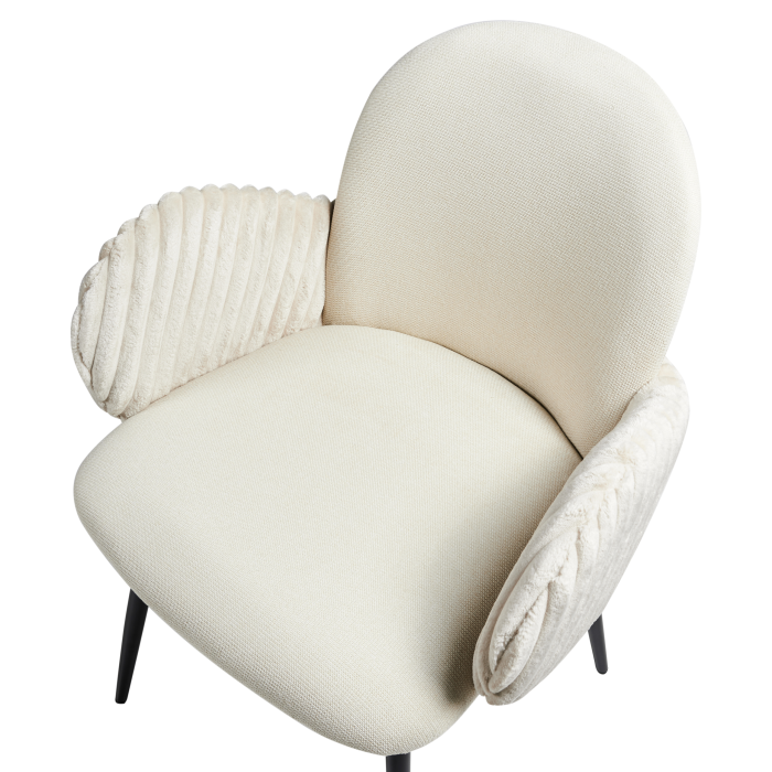 Set of 2 dining chairs AMITY Light Beige [7]