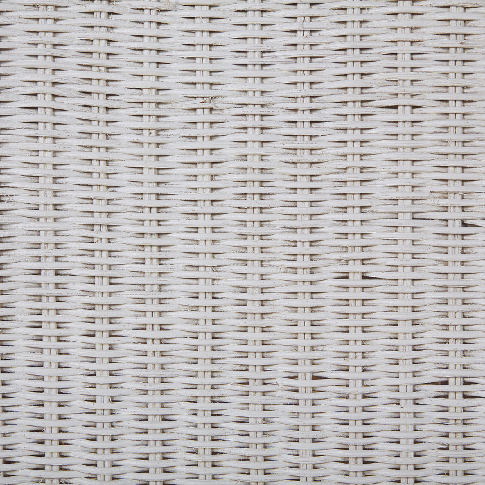 Set de 2 scaune dining ANDES Ratan Alb [9]