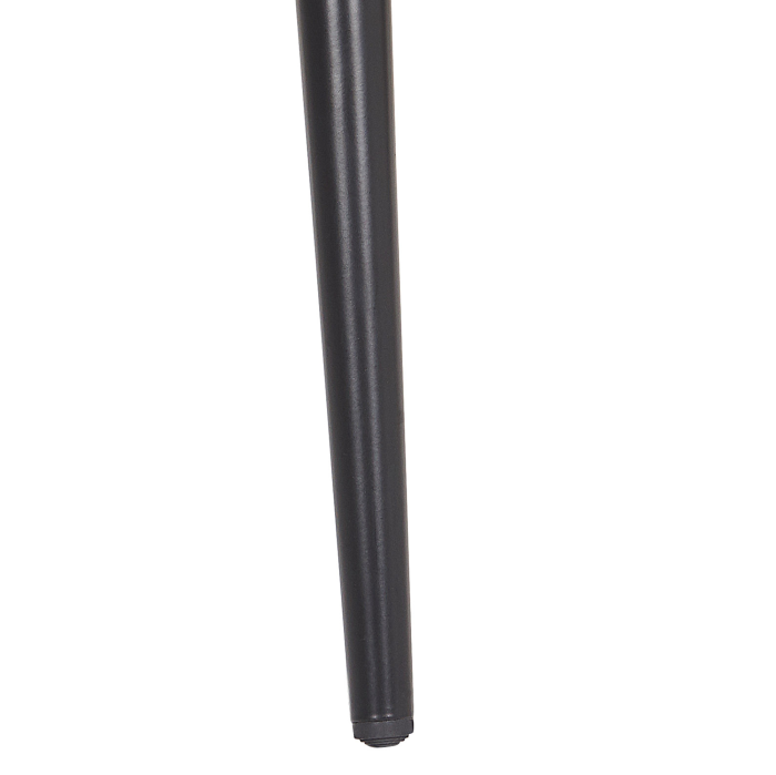 Set of 2 dining chairs ANSLEY Velvet Navy Blue [9]